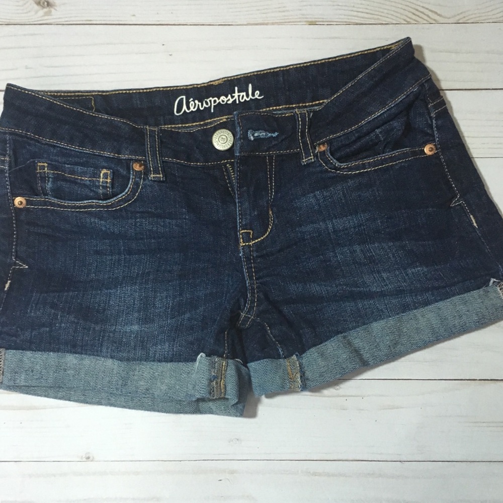 Aeropostale denim shorts size 0